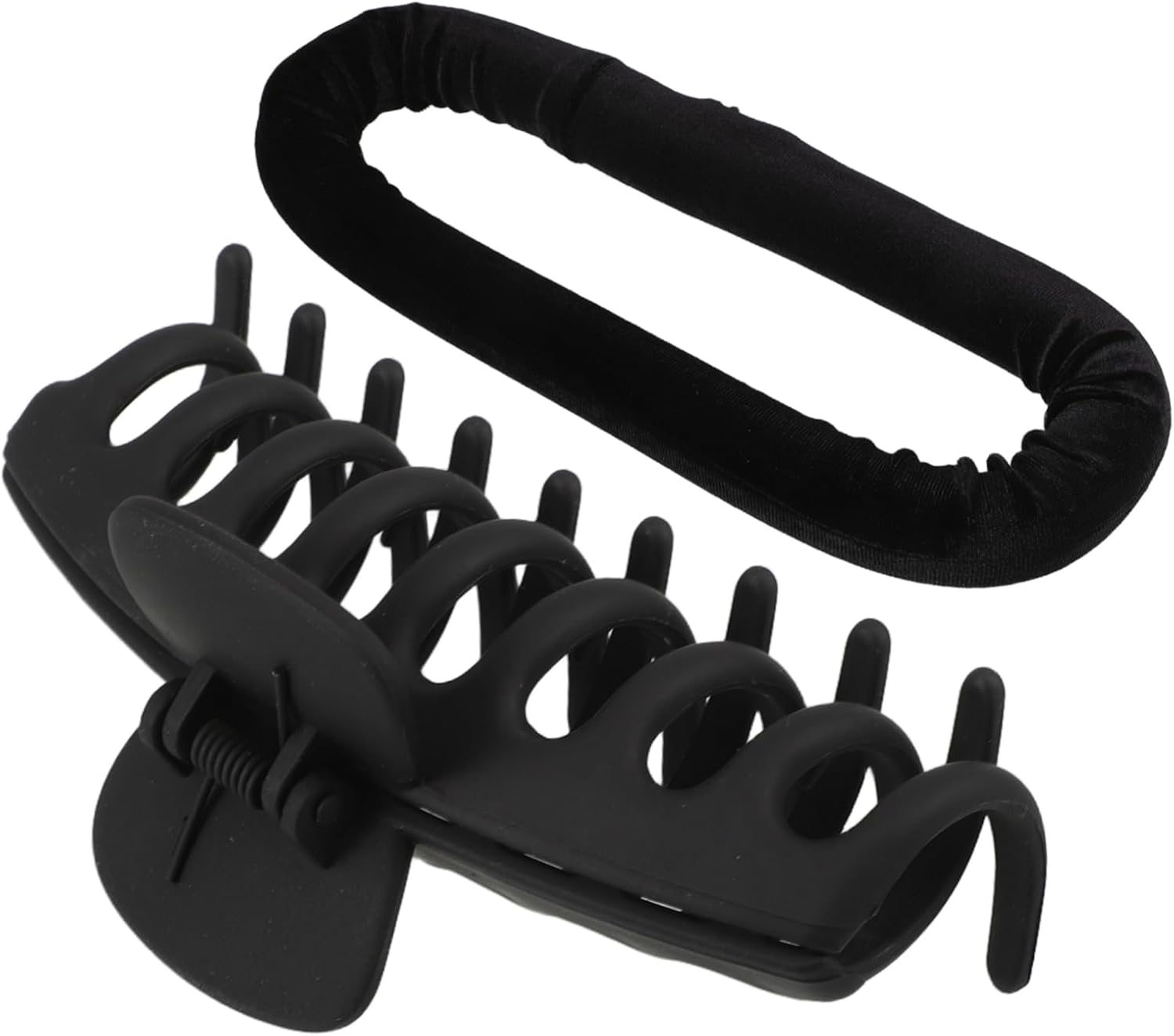 Heatless Curling Iron Long Hair Curler No Heat Lazy Hair Rollers Foam Roller Claw Clip for Overnight Curls image number 4