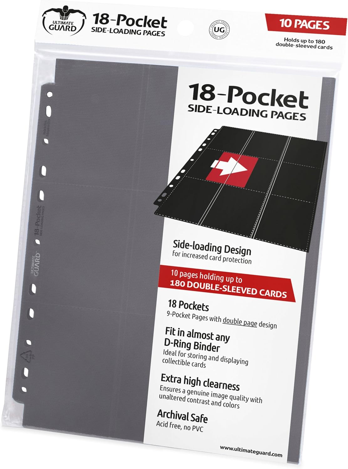 Ultimate Guard UGD010405 18-Pocket Side-Loading Supreme Pages
