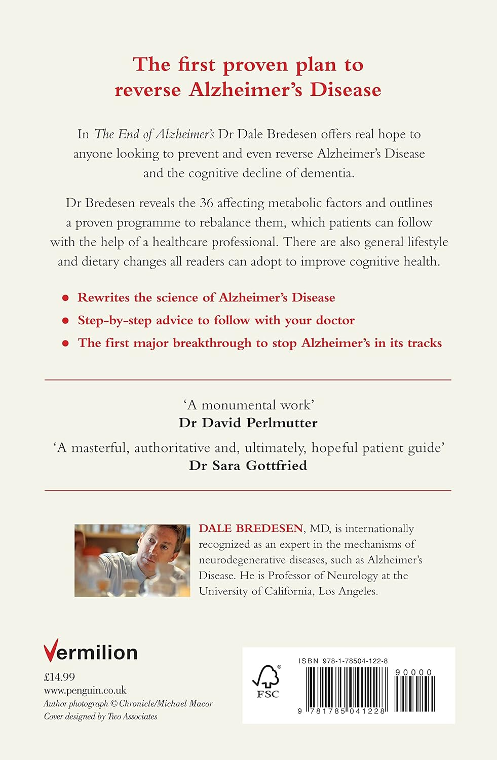 The End of Alzheimer'S: the First Programme to Prevent and Reverse the Cognitive Decline of Dementia