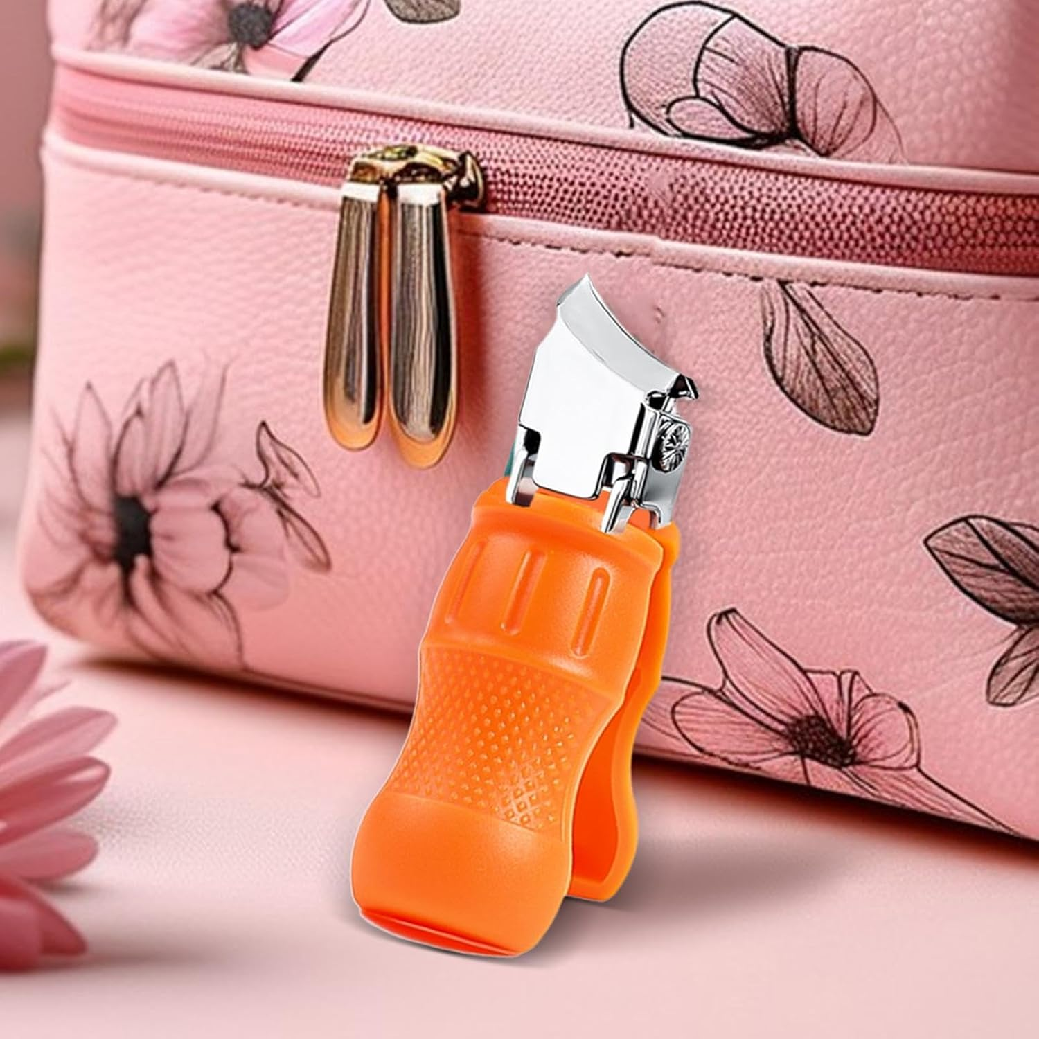 Slanted Nail Clippers | Wide Jaw Opening Slanted Nail Clippers - Trimmer Heavy-Duty Ergonomic Precision for Men Seniors Elderly Home Salon Pedicure image number 1