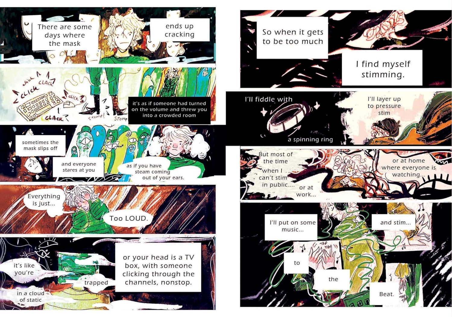 Sensory: Life on the Spectrum: an Autistic Comics Anthology image number 3