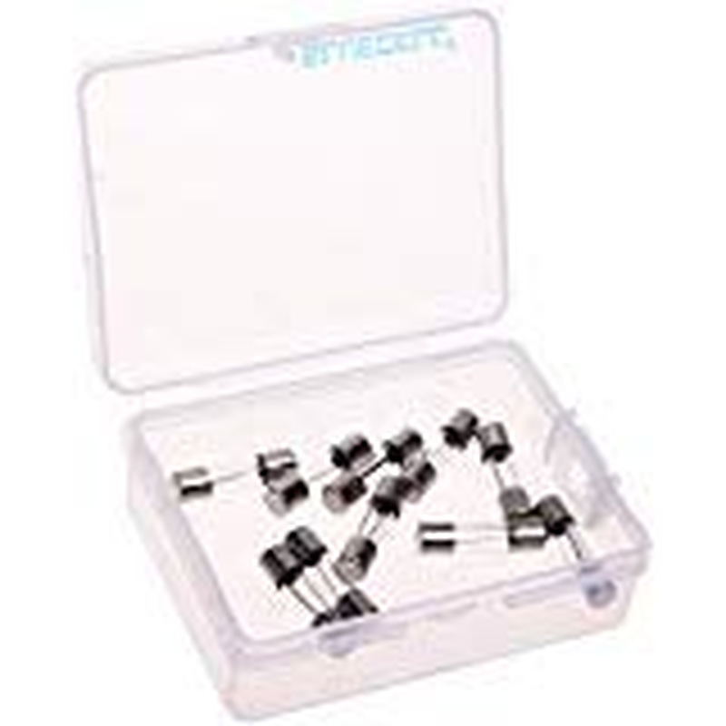 BCP Pack of 10 Pcs Slow-Blow Fuse 15A 250V Glass Fuses 20 X 5Mm image number 2