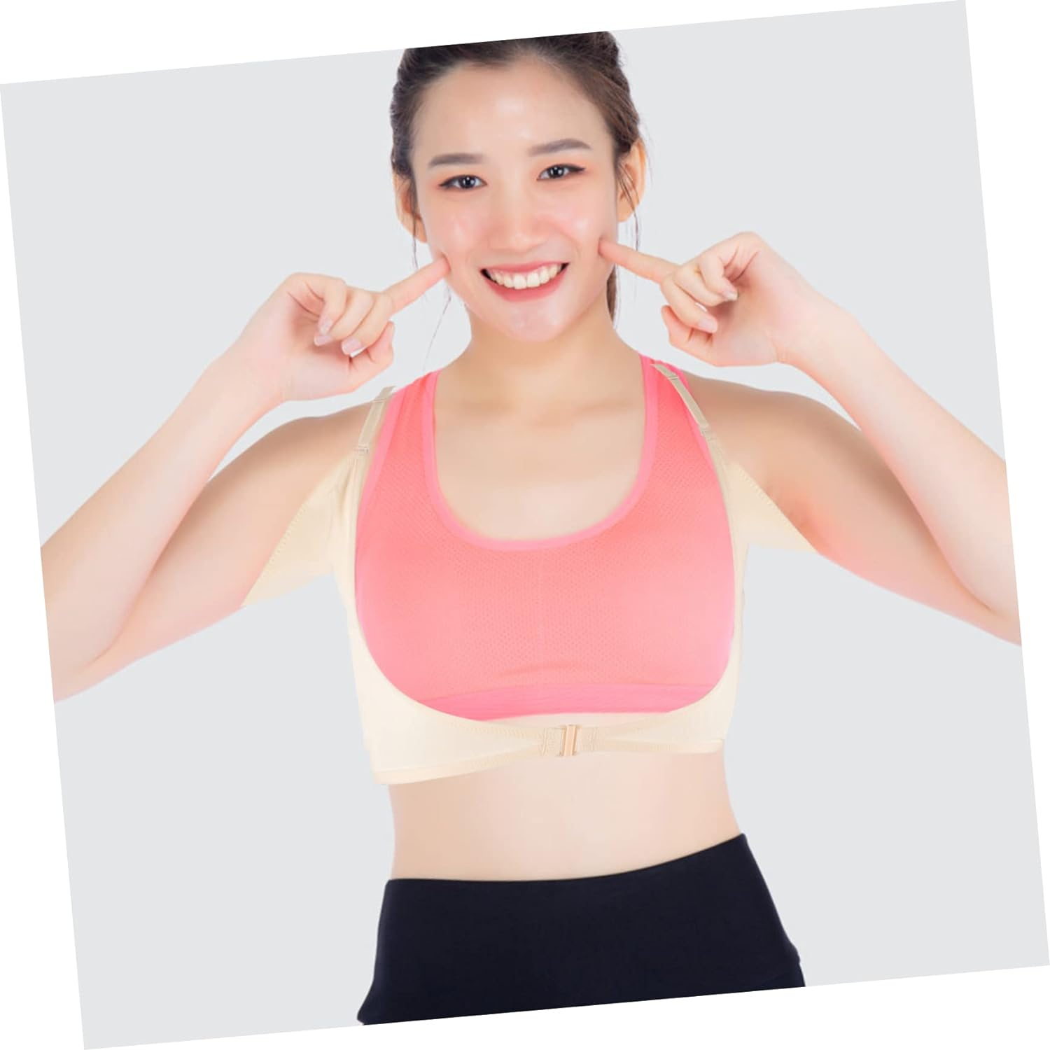 KOMBIUDA Underarm Sweat Pads Ladies Sweatshirts Girls Sweatshirts Girls Athletic Tank Top Underarm Sweat Protector Reusable Dress Sweat Shield Vest Thin Sweat Vest Sweat Proof Undershirts image number 4