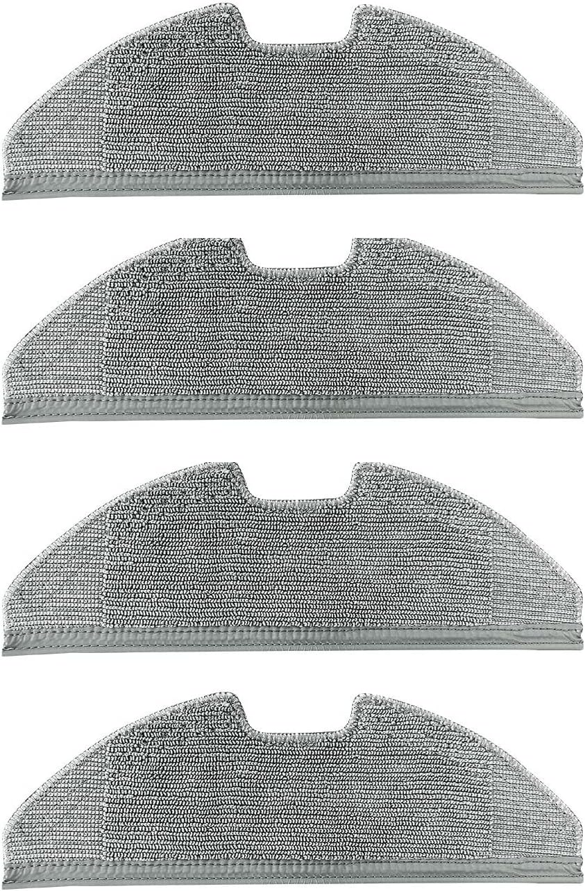 Replacement Parts Washable Mopping Clothes for Eufy Robovac G10 Hybrid,G20 Hybrid,G30 Hybrid, Robot Vacuum Cleaner Mops Accessory, 3-Pack Reusable Mop Pads image number 1