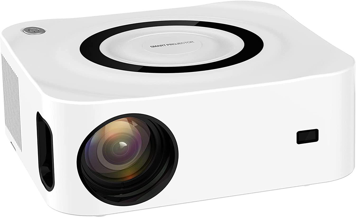 Native 1080P Wireless Wifi Bluetooth Video 350 ASNI Lumens Android Projector Support 4K Resolution Movies for TV Computer Laptop Smartphones for Home Theater Cinema Office image number 3