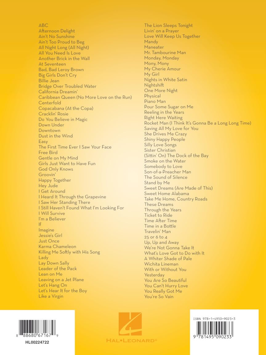 Hal Leonard 101 Popular Songs for Tenor Sax Book image number 3