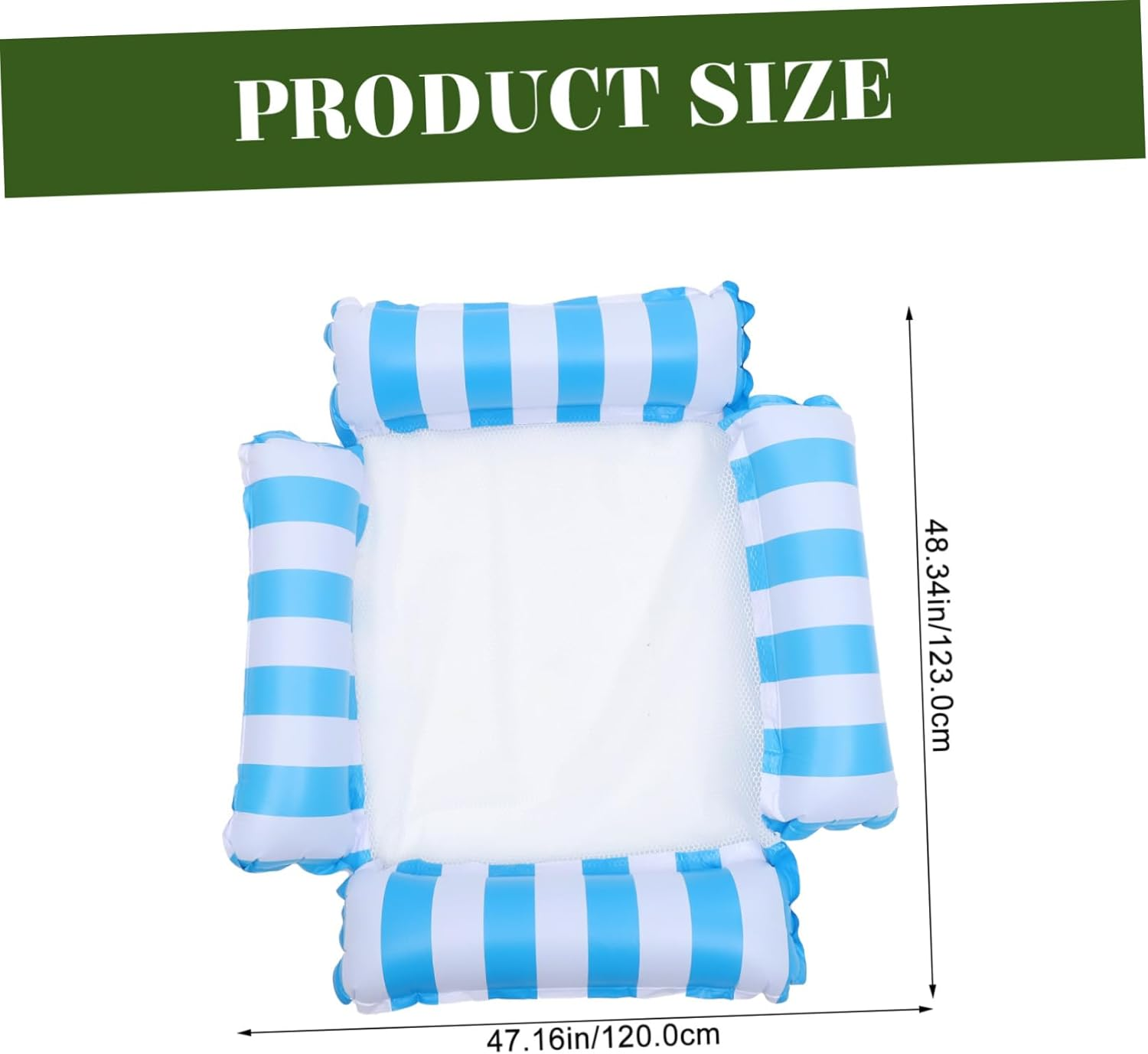 Alasum Adult Pool Float Pattern Design Inflatable Recliner Pool Floating Chair Pool Float Game image number 6