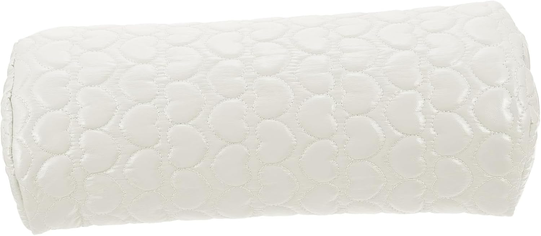 FOMIYES Nail Art Hand Cushion Manicure Hand Pillow Pu Leather Half-Moon Detachable Pink Rest for Nail Salon and Personal Use