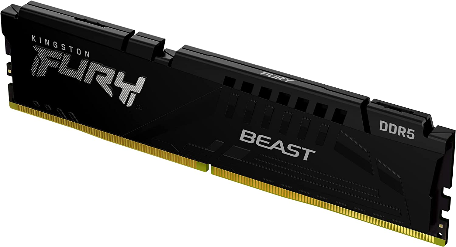 Kingston Fury Beast Black DDR5 128GB (4X32Gb) 5200Mt/S CL40 DIMM Desktop Gaming Memory Kit of 4 Intel XMP - KF552C40BBK4-128