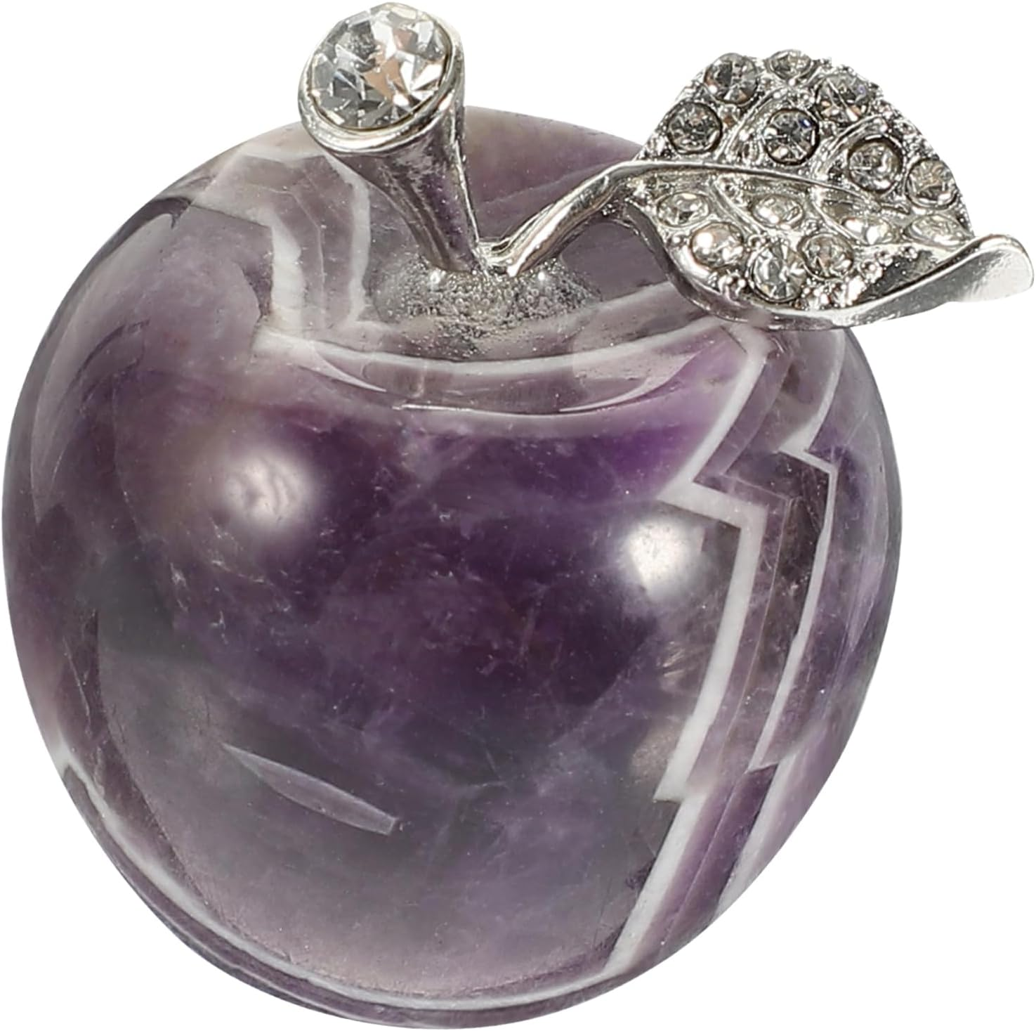 Crystal Fruit Ornament for Home Decor Desktop Adornment Crafted from Natural Stone for Christmas Table Decorations and Centerpieces image number 4