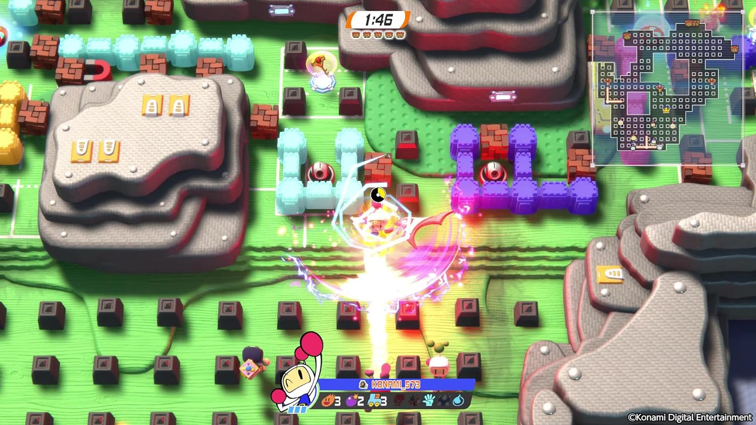 Konami Super Bomberman R 2 Nintendo Switch Game image number 1