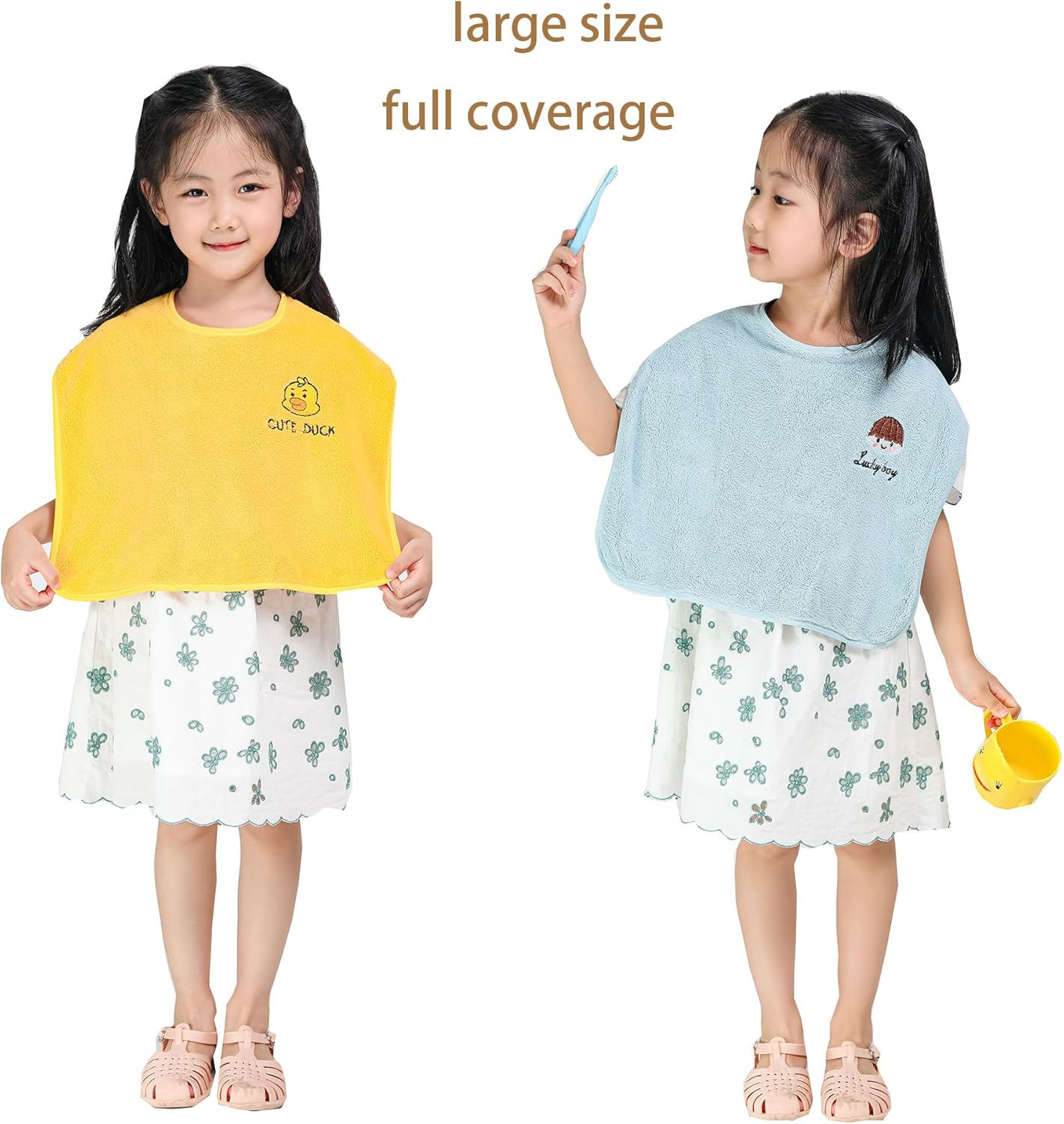 Baby Bibs for Girls or Boys , Toddler Bibs for Feeding image number 2