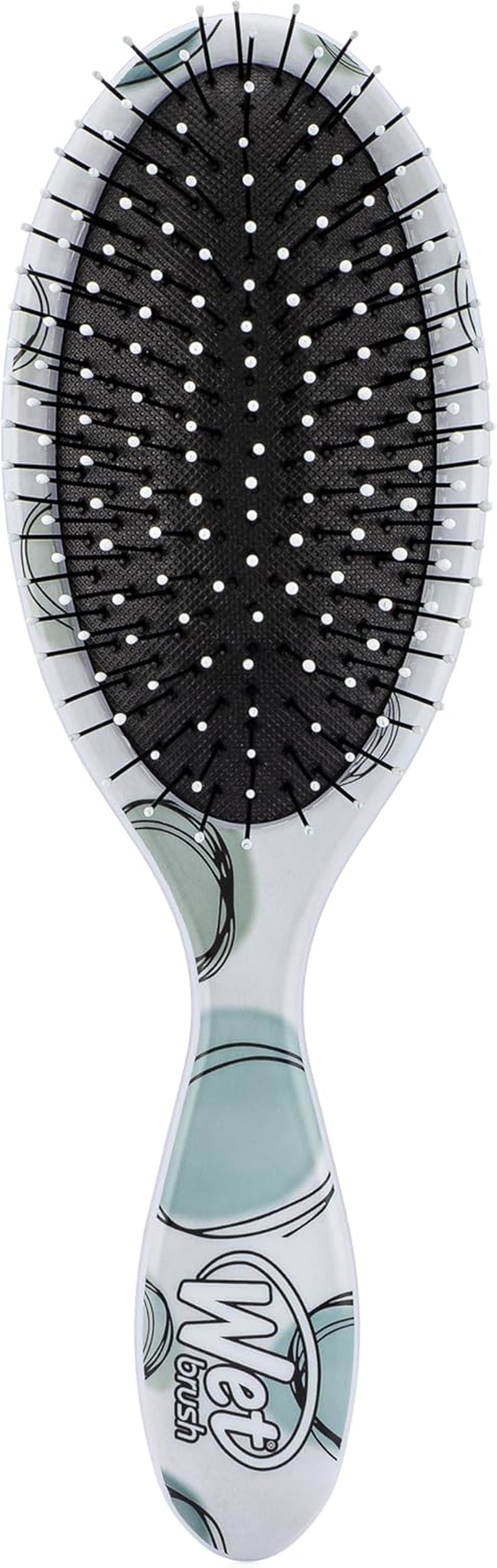 Wet Brush Original Detangler Hair Brush, Pink Lines (Watercolor Motif) - Ultra-Soft Intelliflex Bristles - Detangling Brush Glide through Tangles with Ease for All Hair Types - Wet & Dry Hair