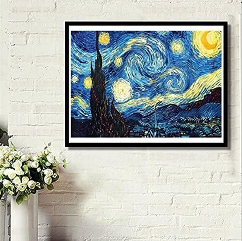 5D Diamond Painting Full Drill - 50Cm X 41Cm Paint by Number Kits Starry Night Diamond Painting Kits for Home Wall Decor image number 1
