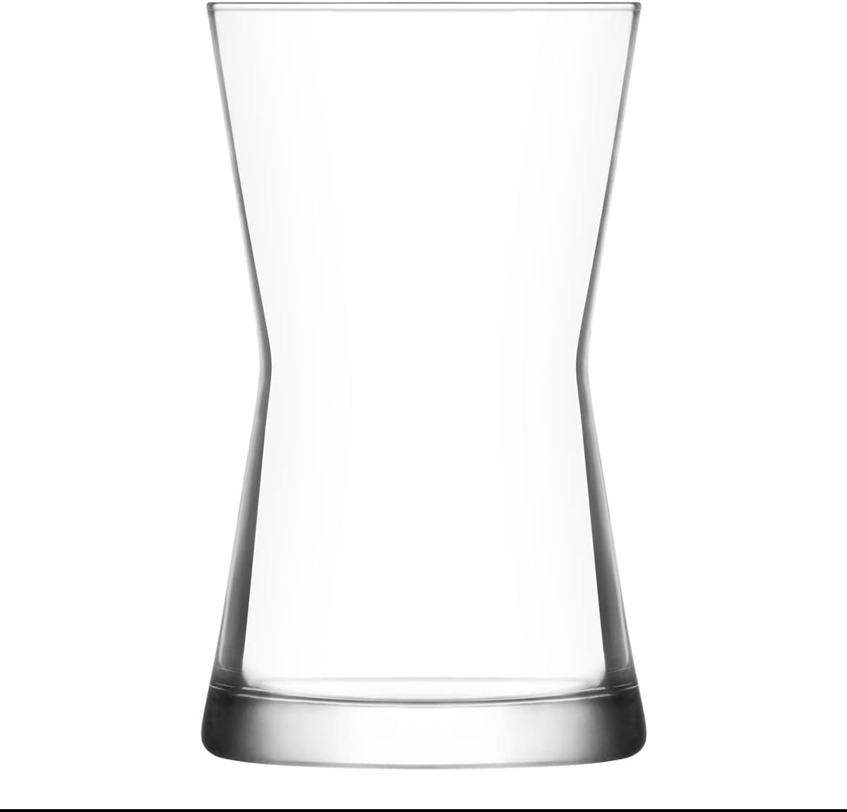 LAV Derin Highball Glasses Set of 6-350Ml Modern Angular Cocktail Tumblers for Drinks, Juice & Water - Contemporary Geometric Glassware - Durable & Dishwasher Safe image number 4