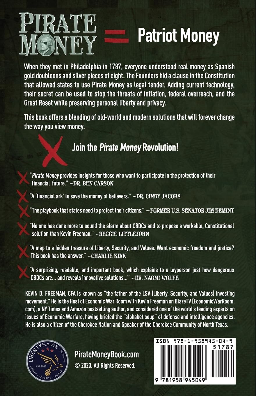 Pirate Money: Discovering the Founders&rsquo; Hidden Plan for Economic Justice and Defeating the Great Reset image number 1