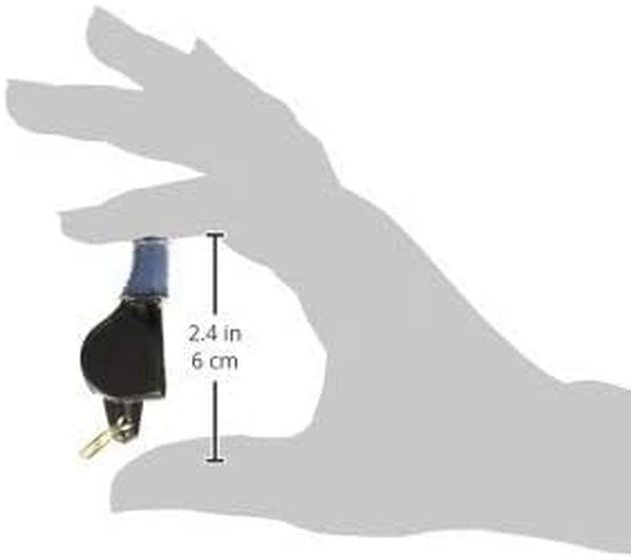 Fox 40 Classic Cushioned Mouth Grip Official Whistle - Black image number 4