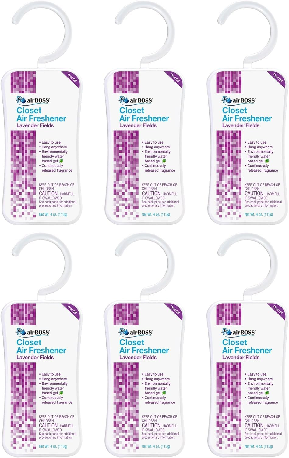 Airboss Closet Airfreshener - Lavender Fields image number 4