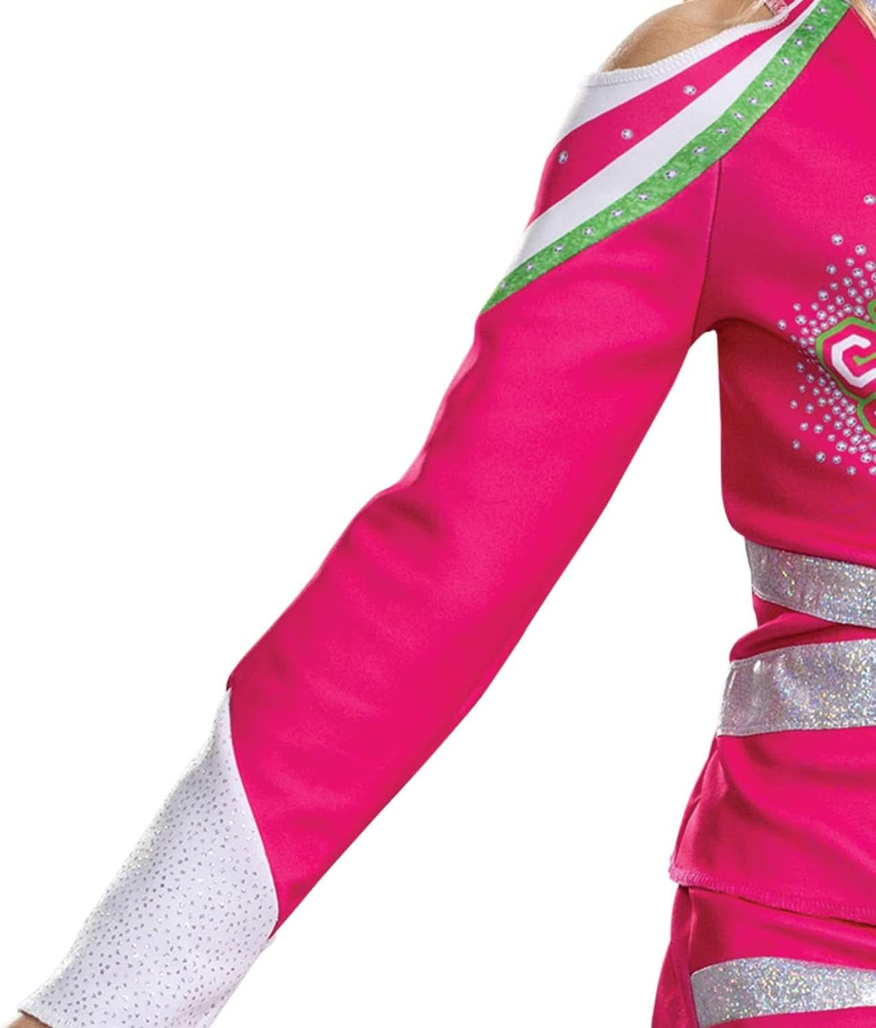 Addison Cheer Costume for Kids, Official Disney Zombies Costume Outfit, Child Size Medium (7-8) image number 3