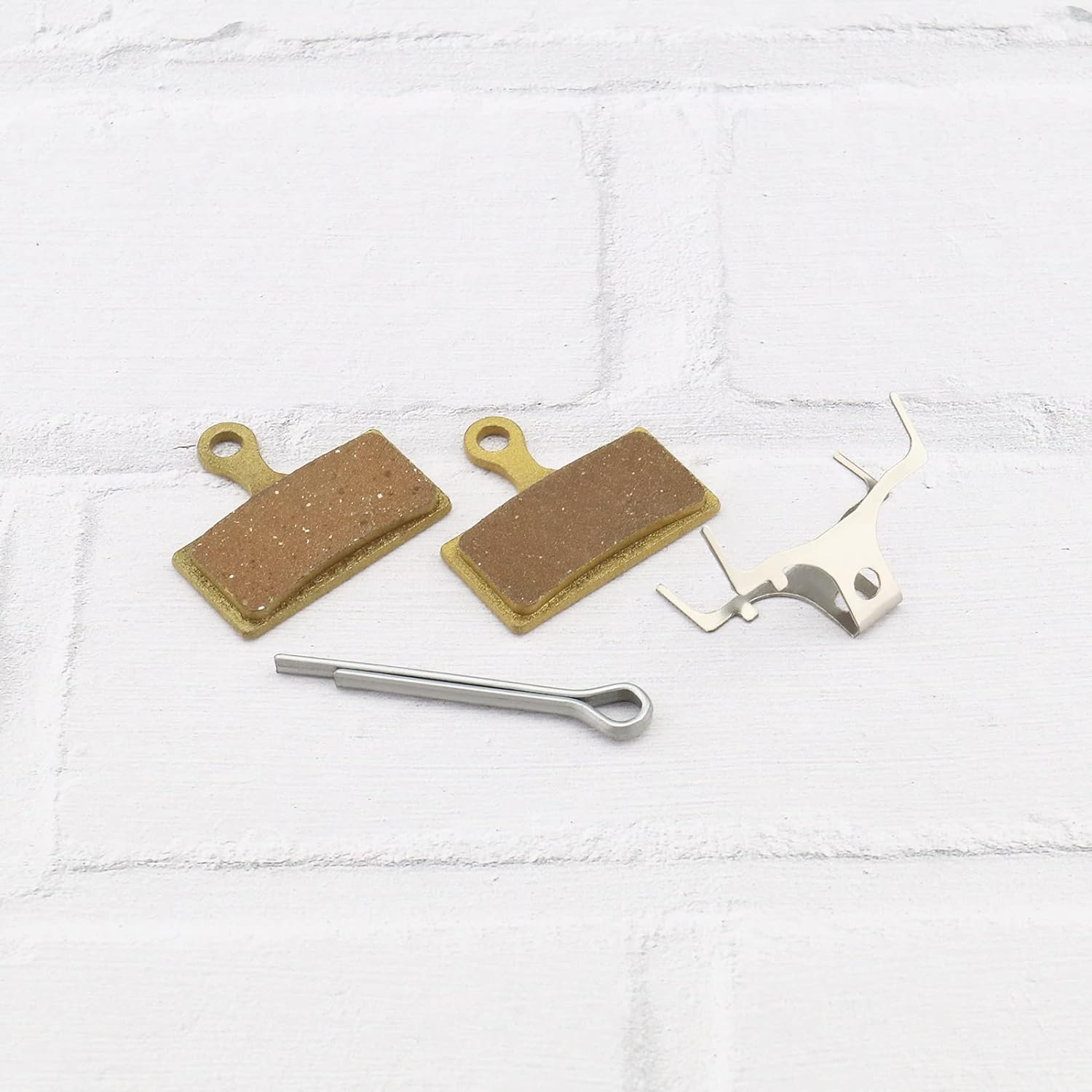 4 Pairs Bicycle Disc Brake Pads Compatible with Shimano Deore M610 M615 M6000 SLX M666 M675 M7000 XT M785 M8000 Saint BR-M820 Disc Brakes Sintered Metal