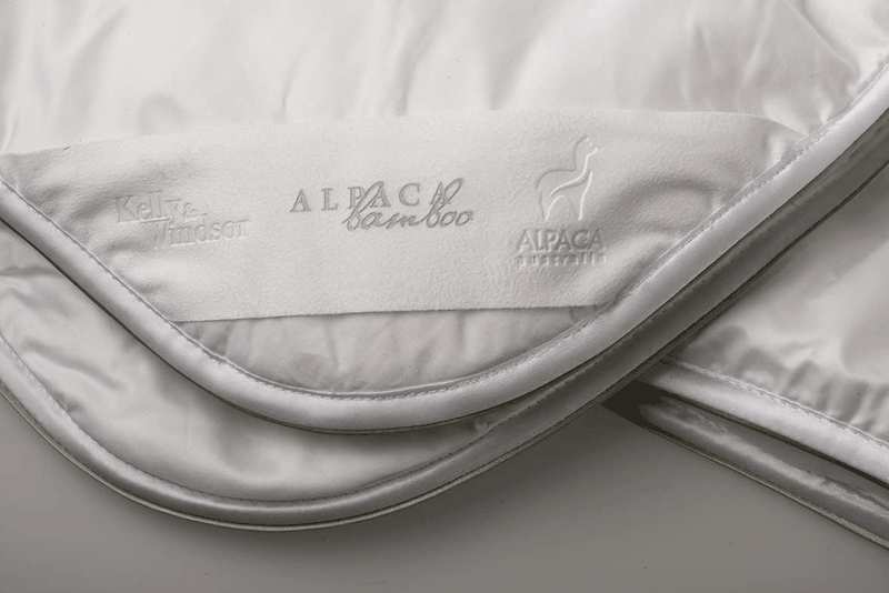 Kelly & Windsor Alpaca Bamboo His and Hers Quilt, Super King image number 6