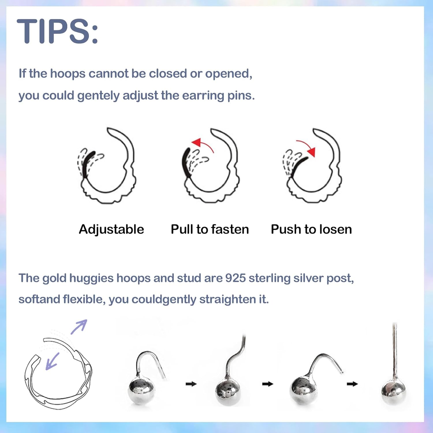 Earring Sets for Multiple Piercing Cartilage Stud Earrings for Women Hypoallergenic Dainty Gold Earrings 14K Gold Plated Earring Stack Trendy Small Huggie Hoop Earrings