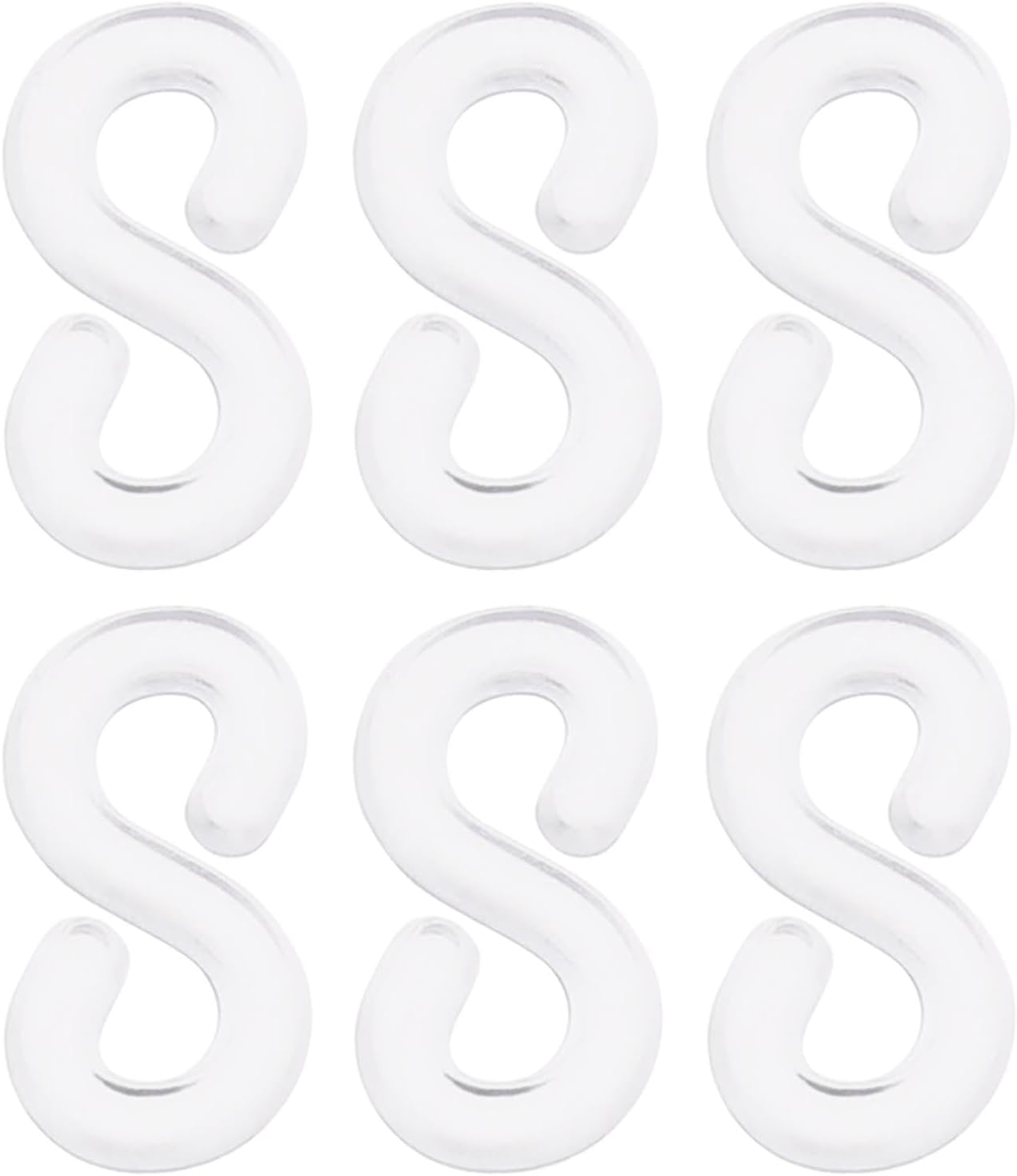 Ecsing 500Pcs Loom Band Clip for Kids Creativity Coordination DIY Basic Braided Accessories Jewelry Accessories Complete DIY Kit Special Occasion Friends Family (Colourful)