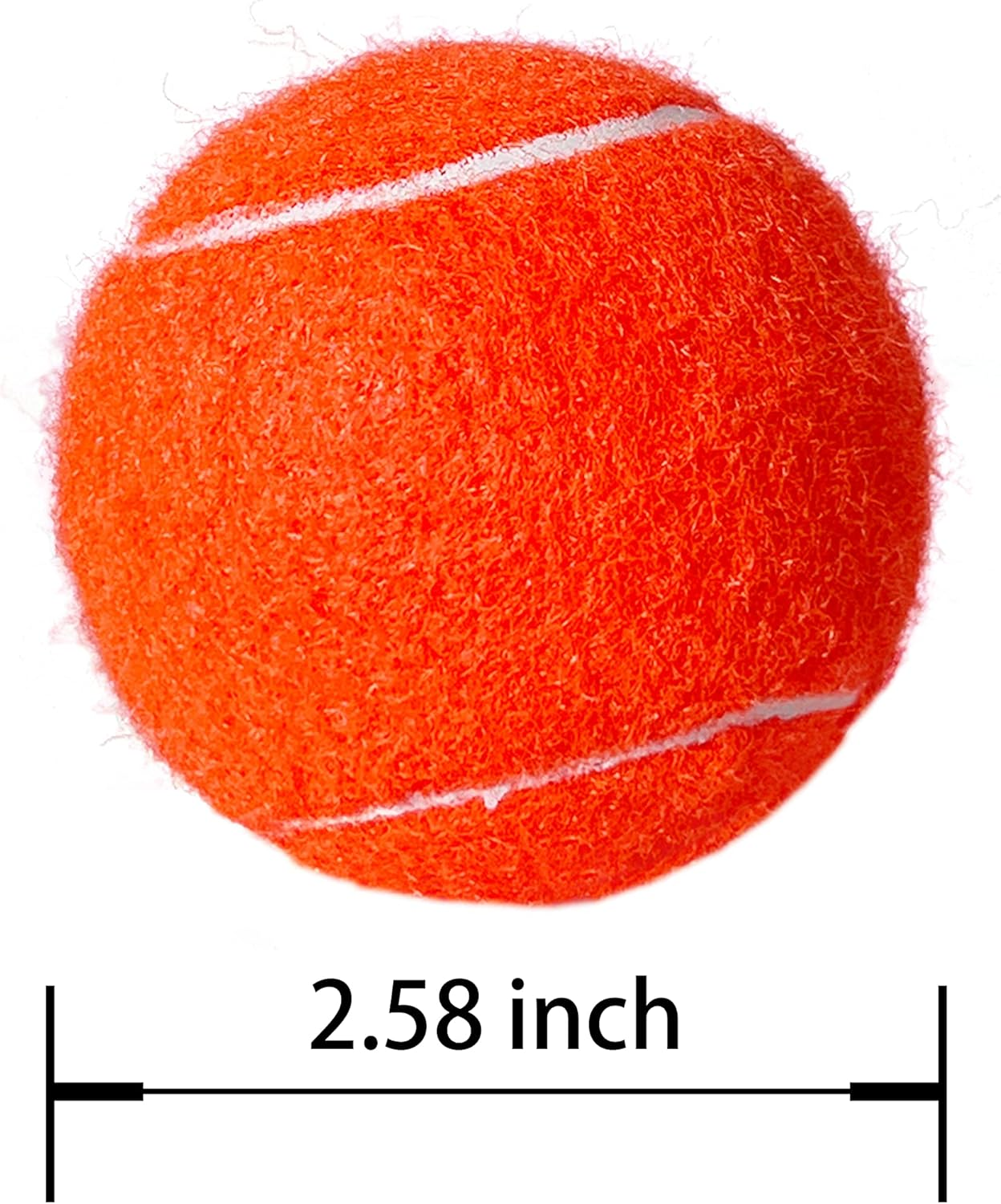 Tennis Balls, 3 Pack Practice Tennis Balls for Beginners, Training Playing Tennis Balls for Pet Dogs image number 2