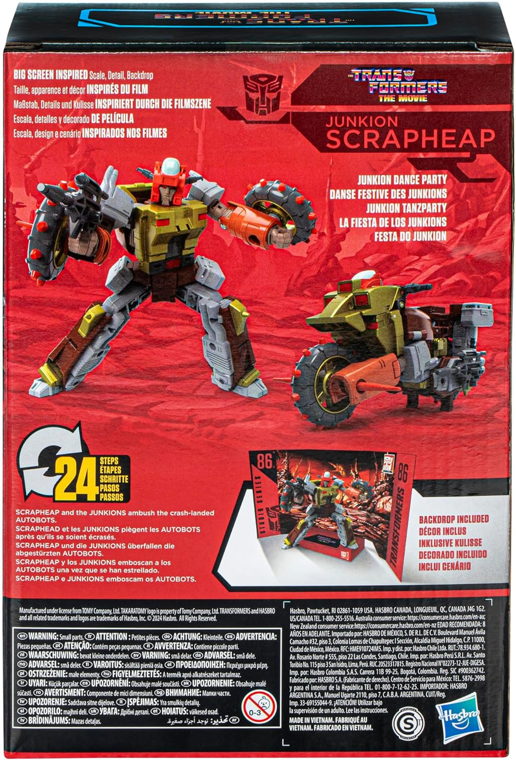 Transformers Studio Series Voyager the Transformers: the Movie 86-24 Junkion Scrapheap image number 1
