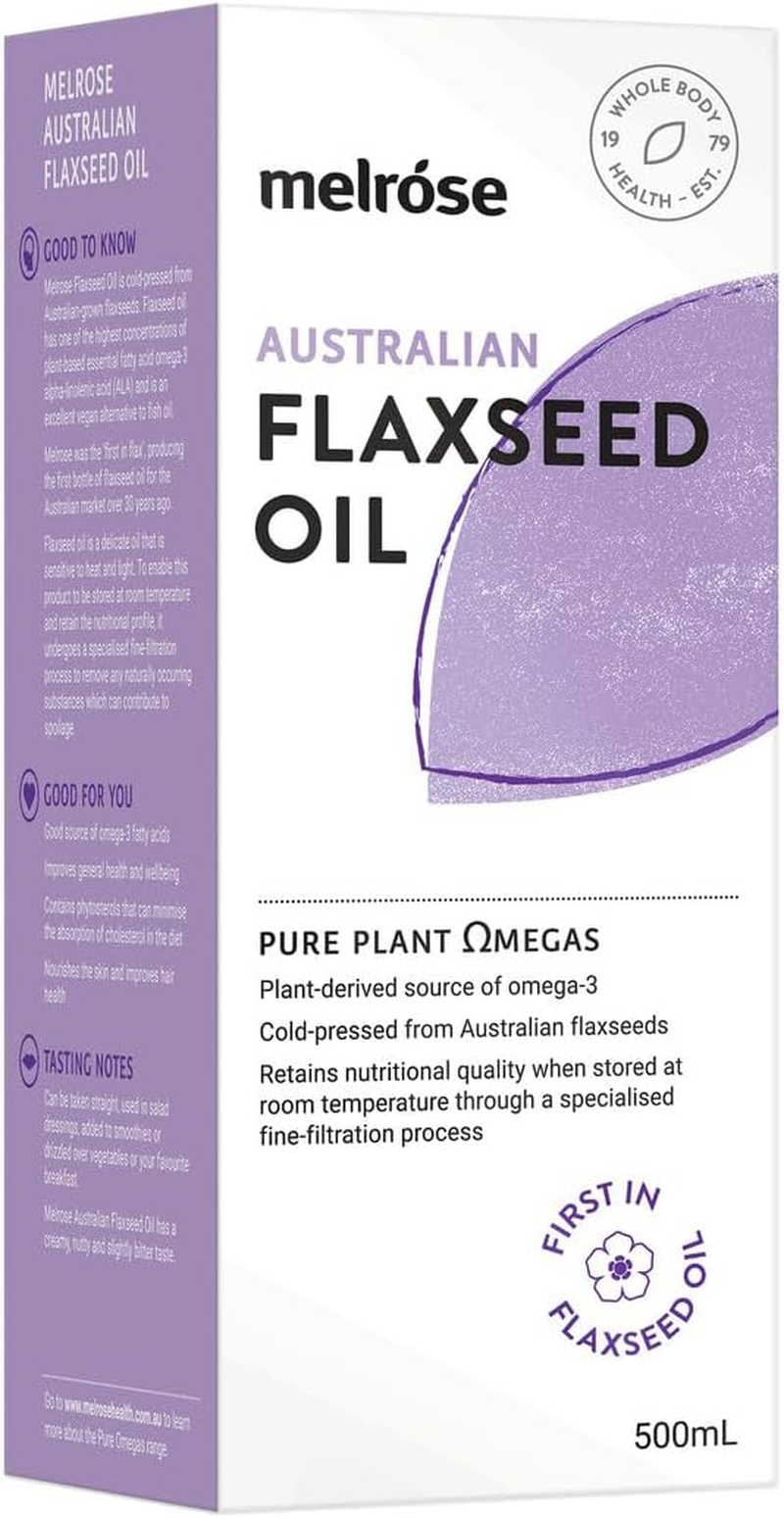 Melrose Australian Flaxseed Oil 500 Ml image number 4