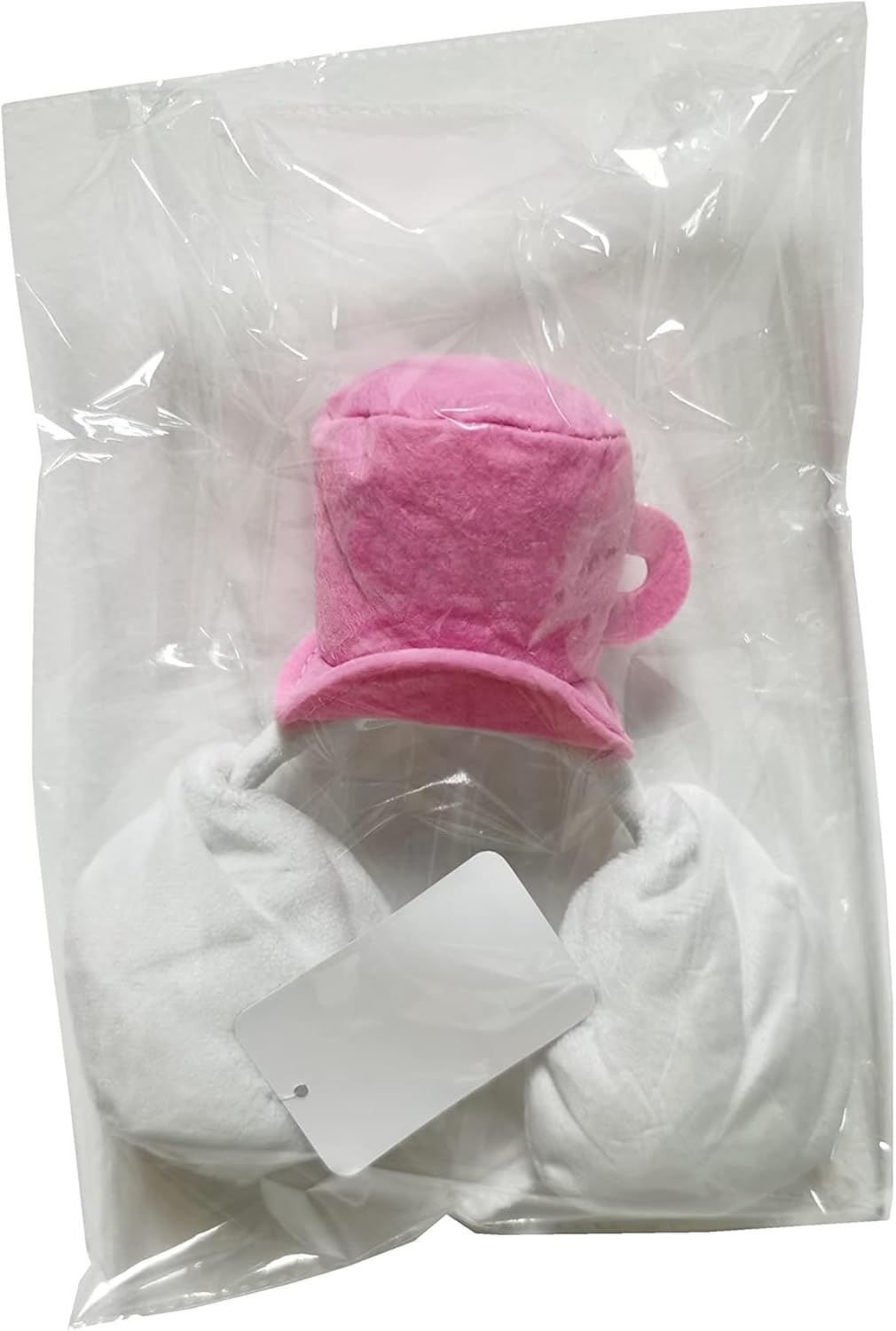 Cosplay Hairpin Ear Plush Hairband Women Kawaii Butterfly Costume Halloween Christmas Holiday Birthday Party Gift, Black image number 3