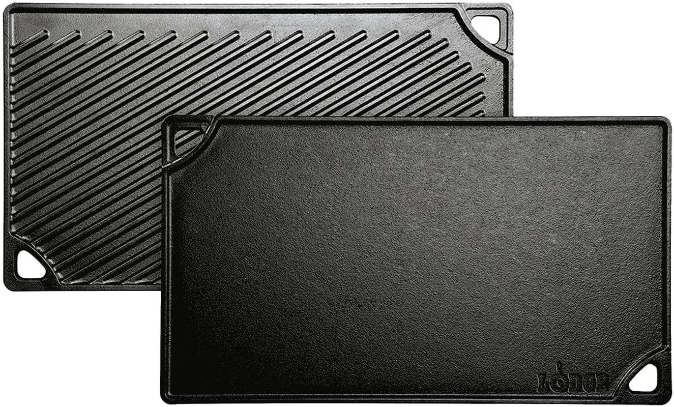 Lodge Rectangular Cast Iron Reversible Grill/Griddle image number 3