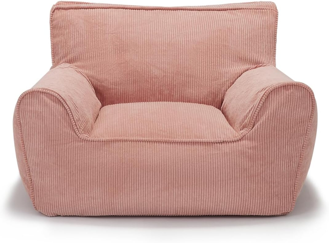 Kinda Kids Beanbag Chair-Pale Sage - Earth image number 7