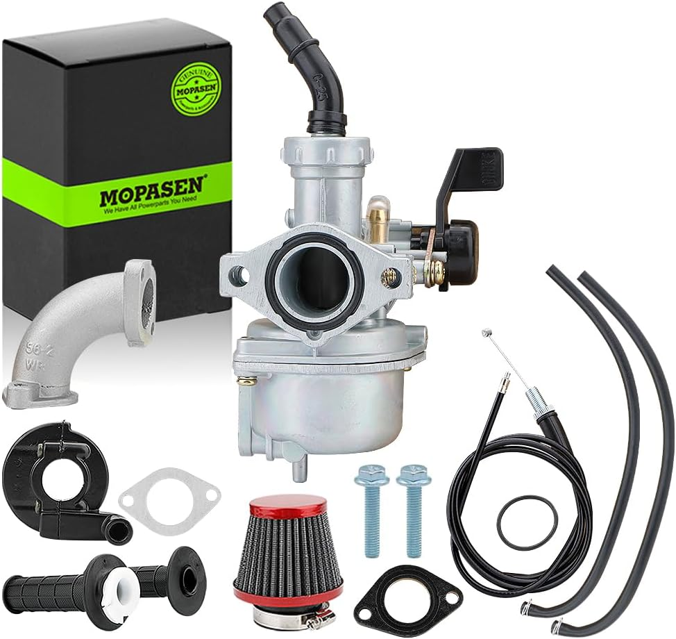 48MM CARBURETOR & THROTTLE CABLE for HONDA CRF70 XR70 CRF70F XR70R CARB image number 3