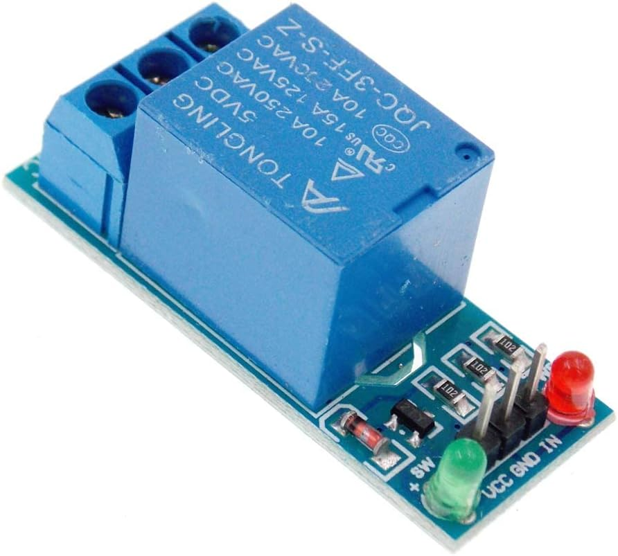 5Pcs 1 Channel CH1 5V 12V 24V Relay Module Shield for ARM PIC (5V)