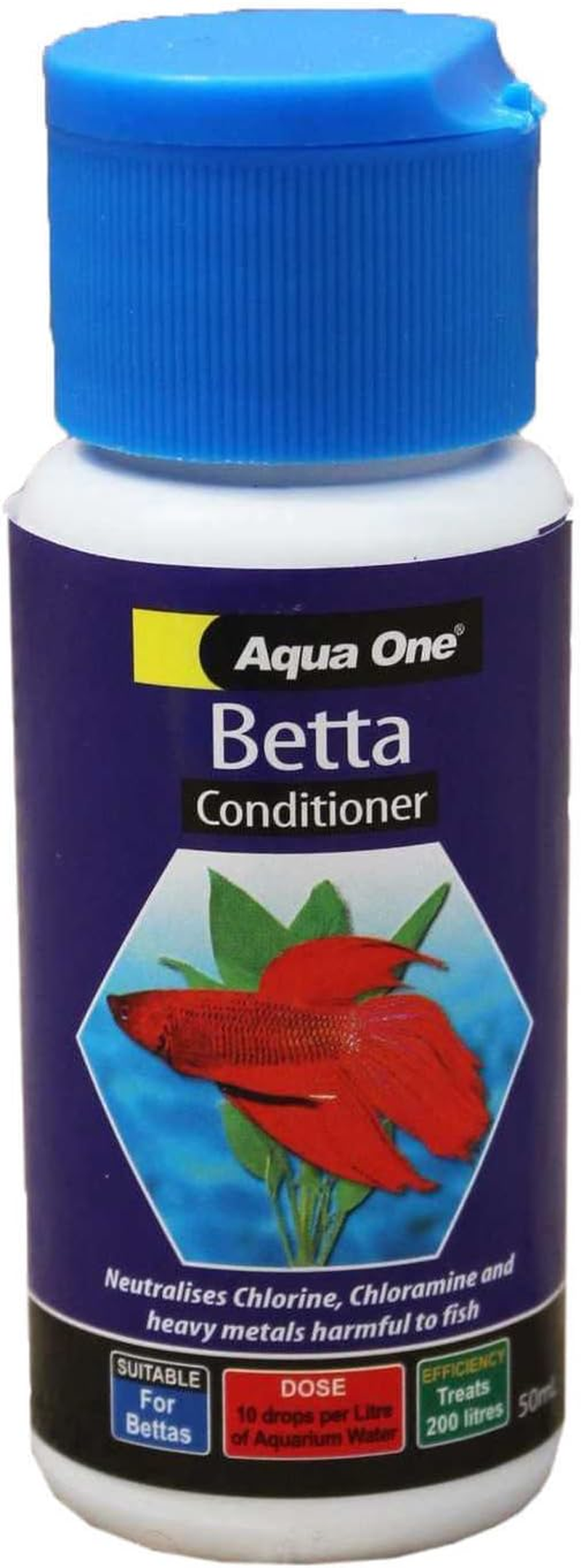 Aquarium Betta Water Conditioner 50Ml 11571 Fish Tank Aqua One image number 1