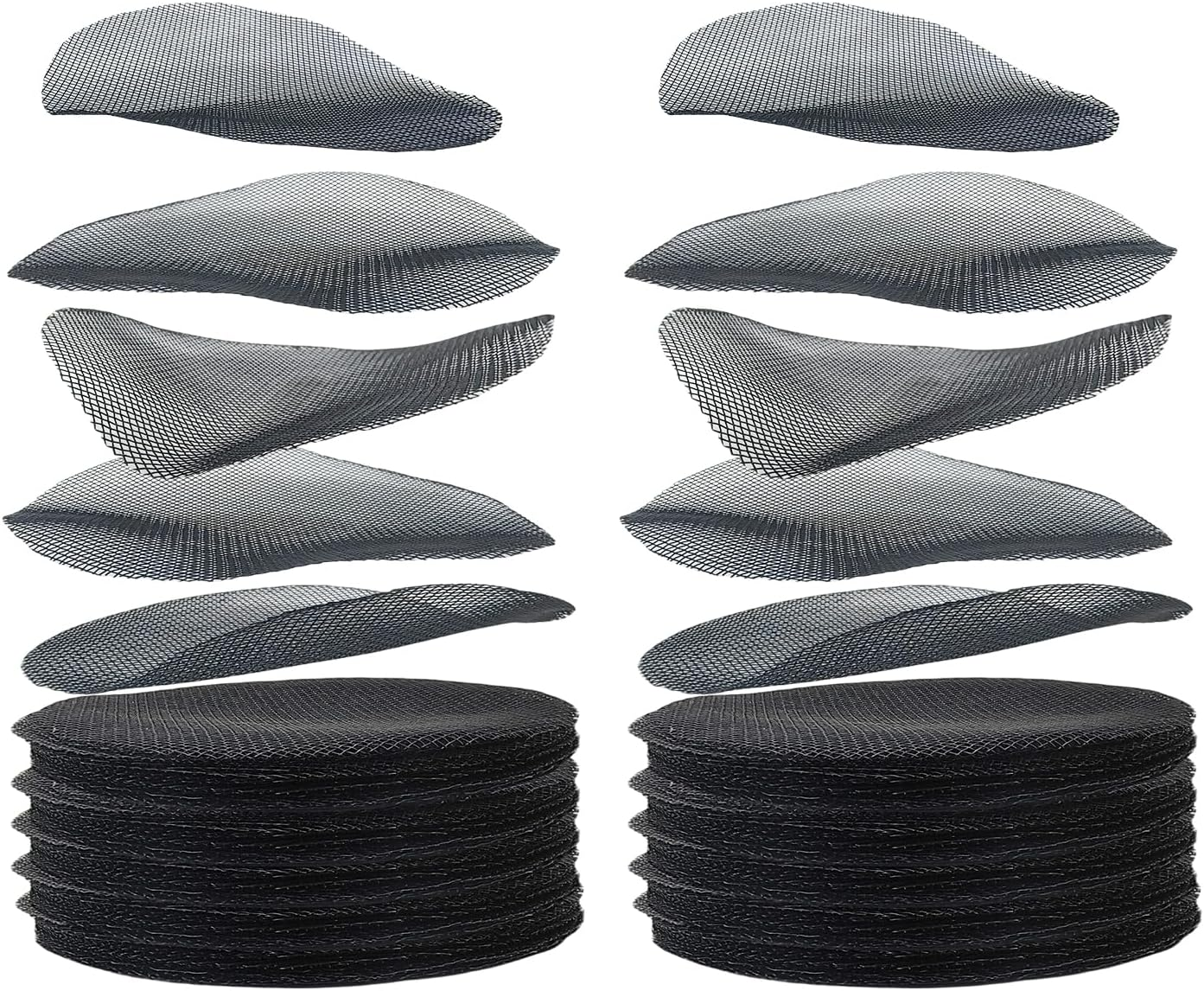 200 Pack 68MM, 2.7 Inch round Mesh Nets for Block Soil Leaking of 4 Inch Nursery Pots(Or Other Pots Bottom around 2.7") image number 5