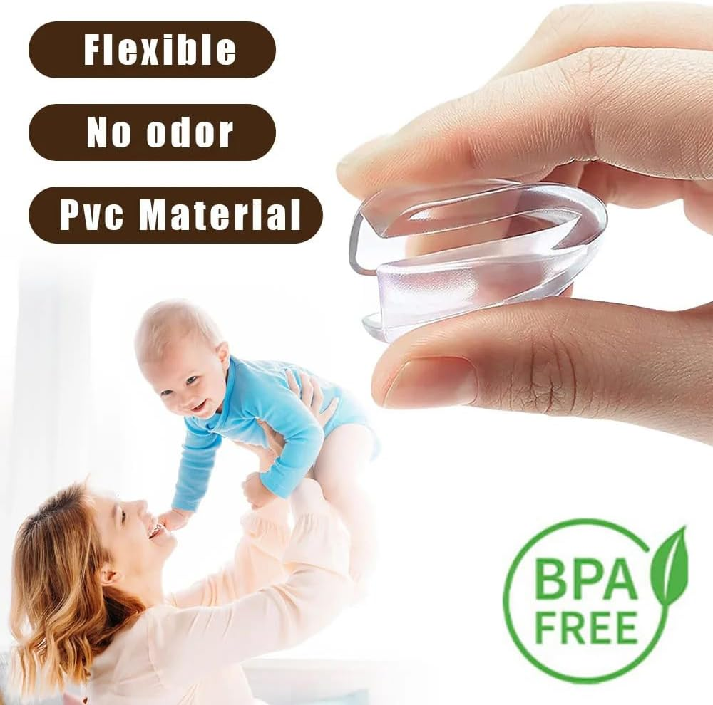 Baby Proofing Corner Protector Baby, 12 Pack Table Corner Protectors Baby Proof Corners and Edges Safety Bumpers Cushion for Table Furniture Sharp Corners image number 5