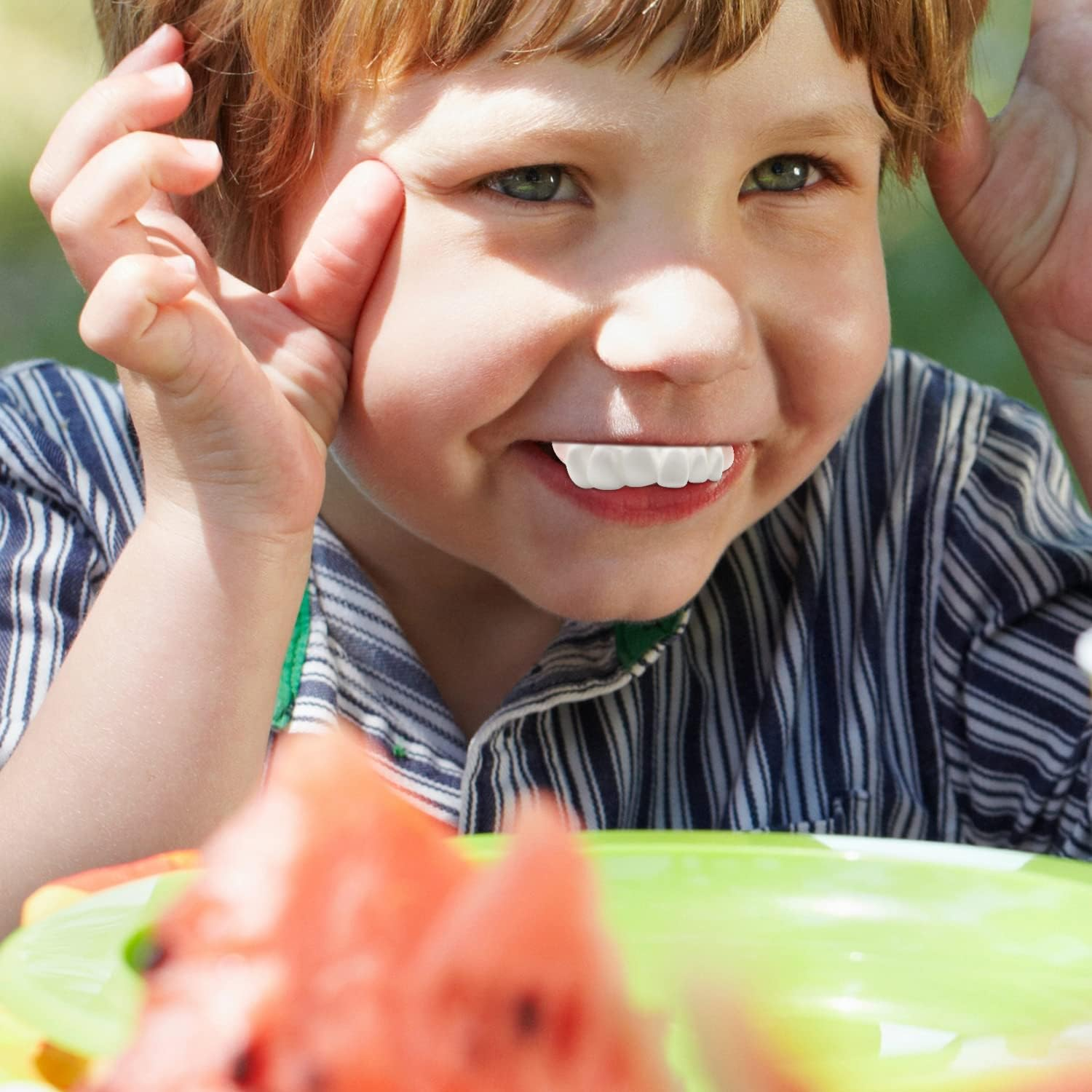 ALLY-MAGIC Gnarly Teeth 12 Pieces Ugly Fake Teeth Bob Teeth Gag Teeth Halloween Vampire Teeth for Aldult Halloween Masquerade Costume Party Favors,12 Styles Y4-GGJYTZ