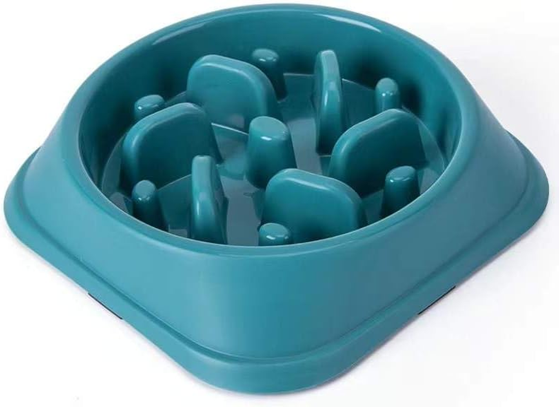 Slow Feeder Dog Bowl - Interactive Feeding, 500Ml (2 Cup) Capacity, Reduces Bloating, Fan Puzzle Design, Small to Medium Dogs, Food Grade Material, Non-Slip, Anti-Gulp, Durable (Green) image number 4