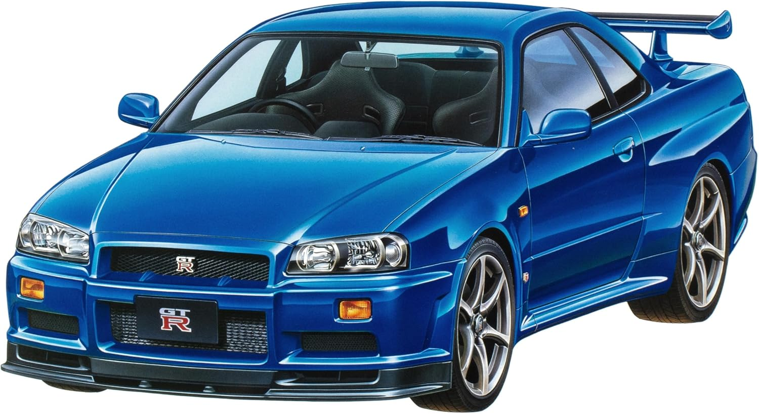 Tamiya Nissan Skyline GT-R V-Spec R36 1:24 Scale Model Kit image number 2