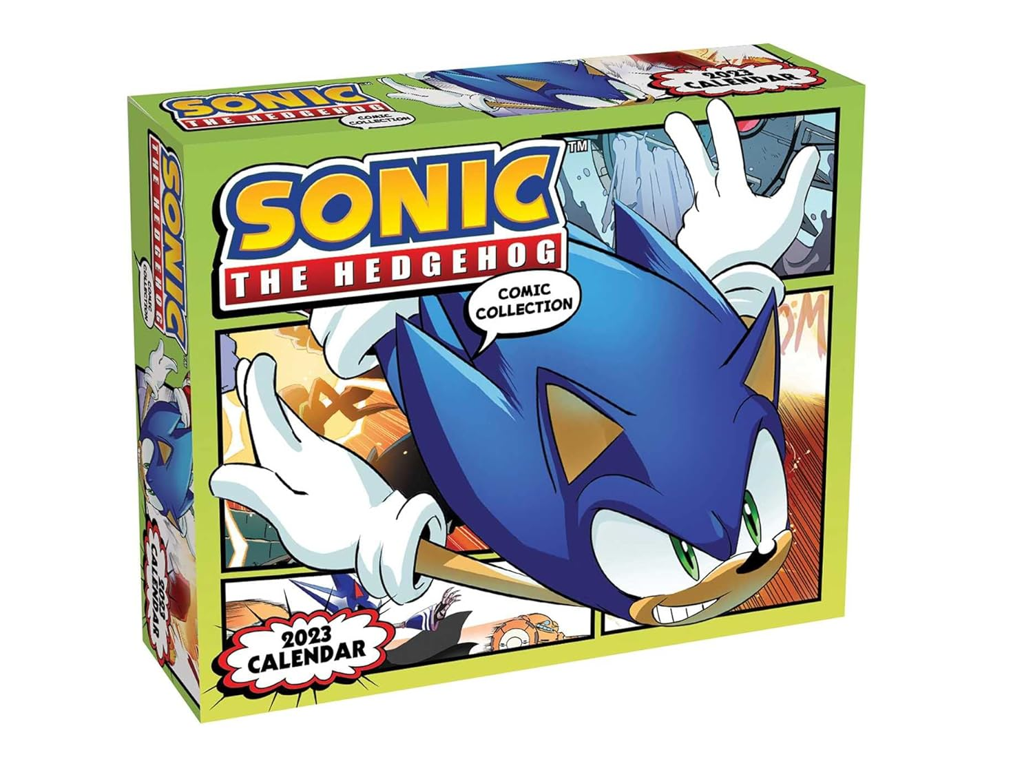 Sonic the Hedgehog Comic Collection 2023 Day-To-Day Calendar image number 2