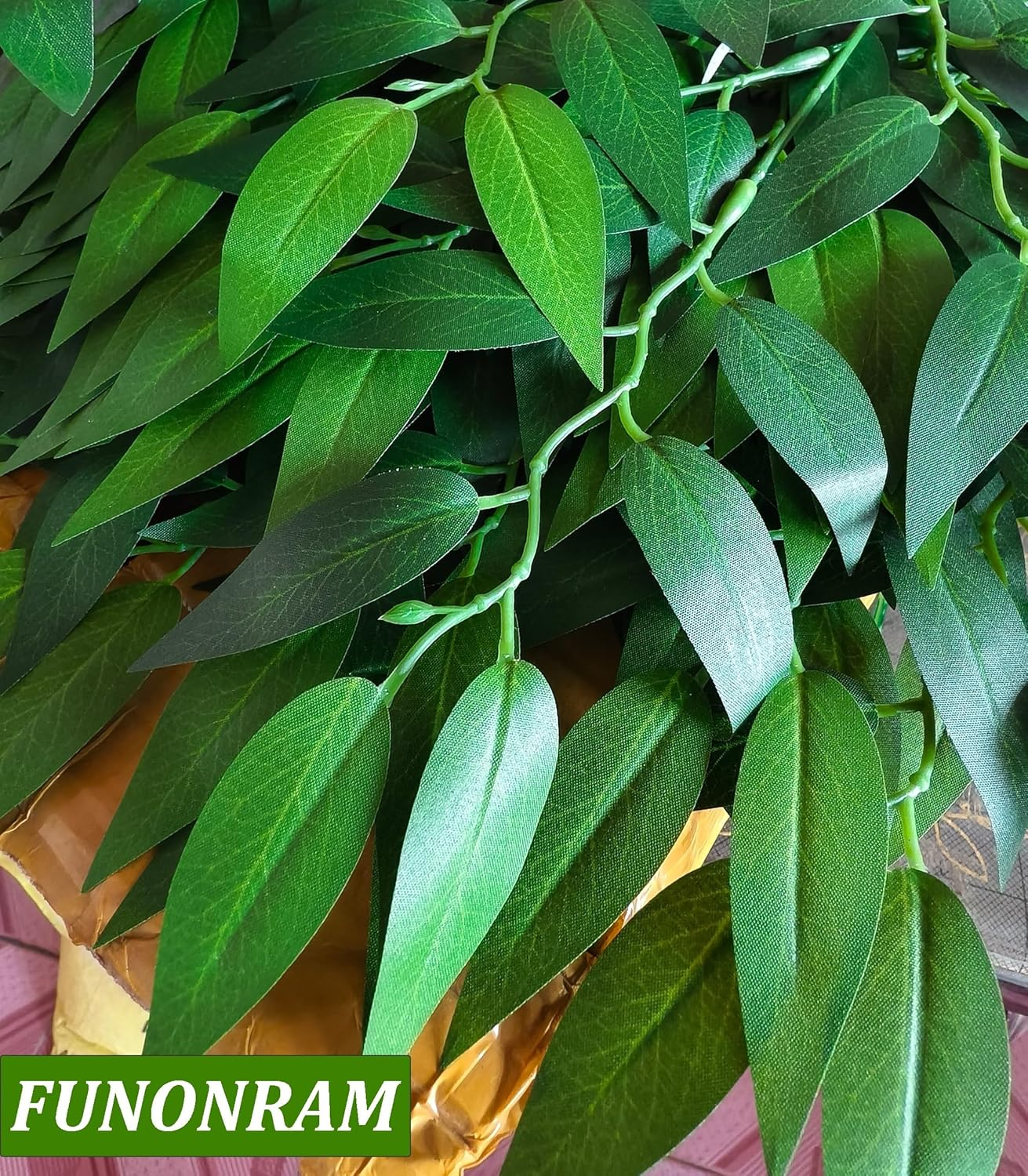 24Pcs Italian Ruscus Greenery Stems Artificial Silk Greenery Plants Spray for DIY Wedding Arch Bouquet Filler Table Centerpieces Home Decor image number 5