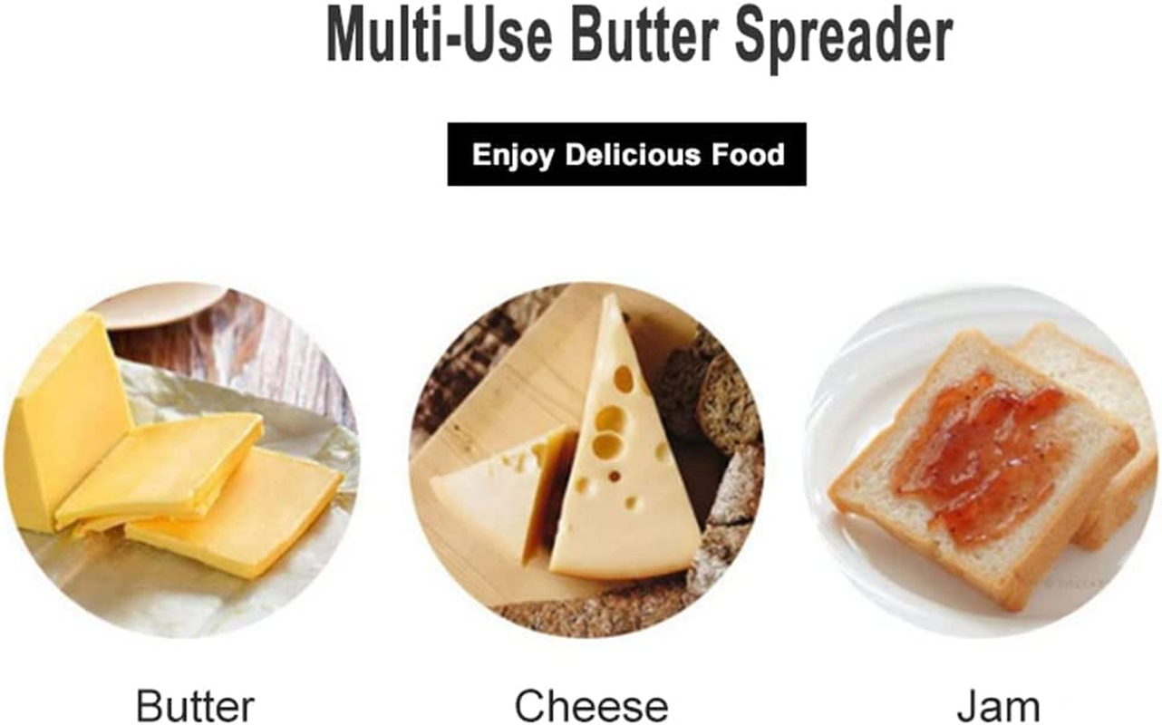 Stainless Steel Butter Cheese Spreader Kitchen Knife with Wooden Handle image number 1