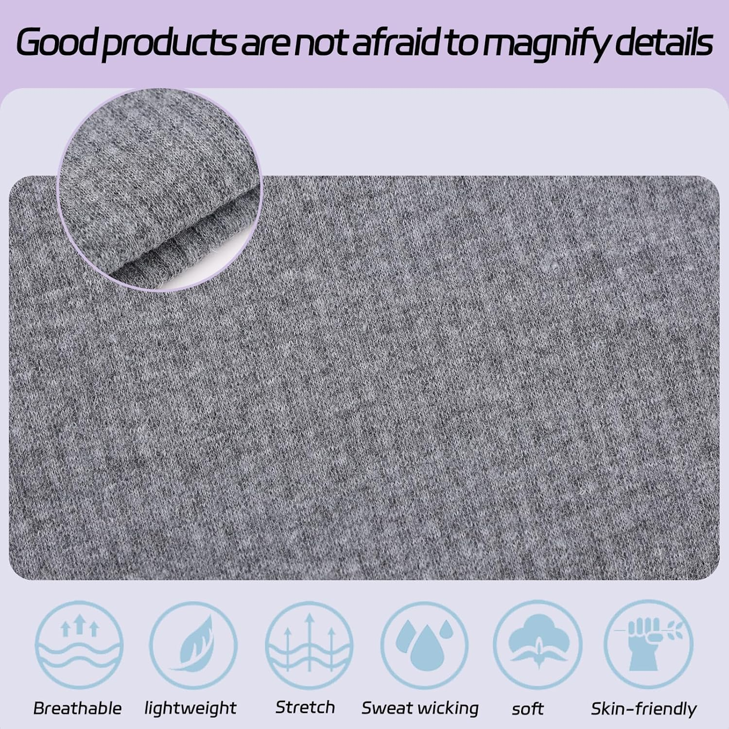 8Pack Wide Headbands for Women, Non- Slip Thick Boho Headbands for Yoga, Workout, Running, Sports, Gym, Tennis, Daily Use Hair Fashion Accessories, Soft Stretchy Cotton Hair Bands (Color01, 8 PCS) image number 4