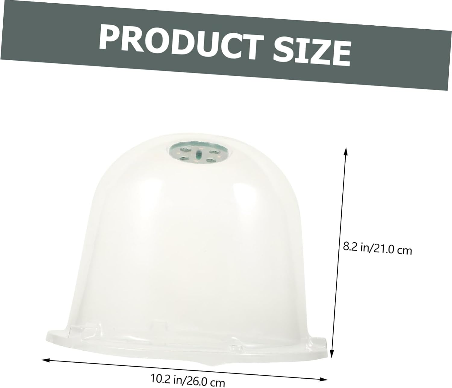 INOOMP 5Pcs Potted Plant Constant Temperature Cover Reusable Plant Dome for Greenhouse in Garden Humidity Domes image number 3