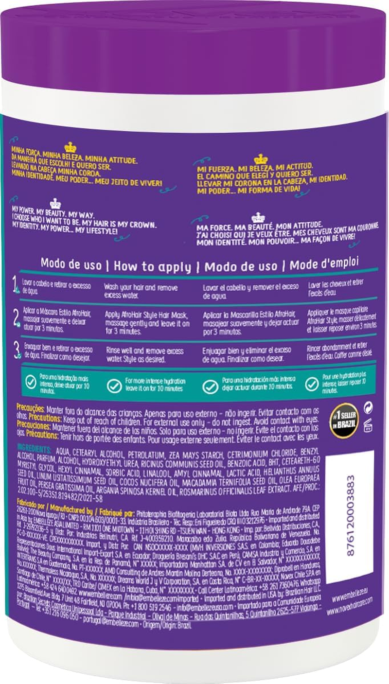 Novex Afrohair Hair Mask 35Oz/1Kg image number 2