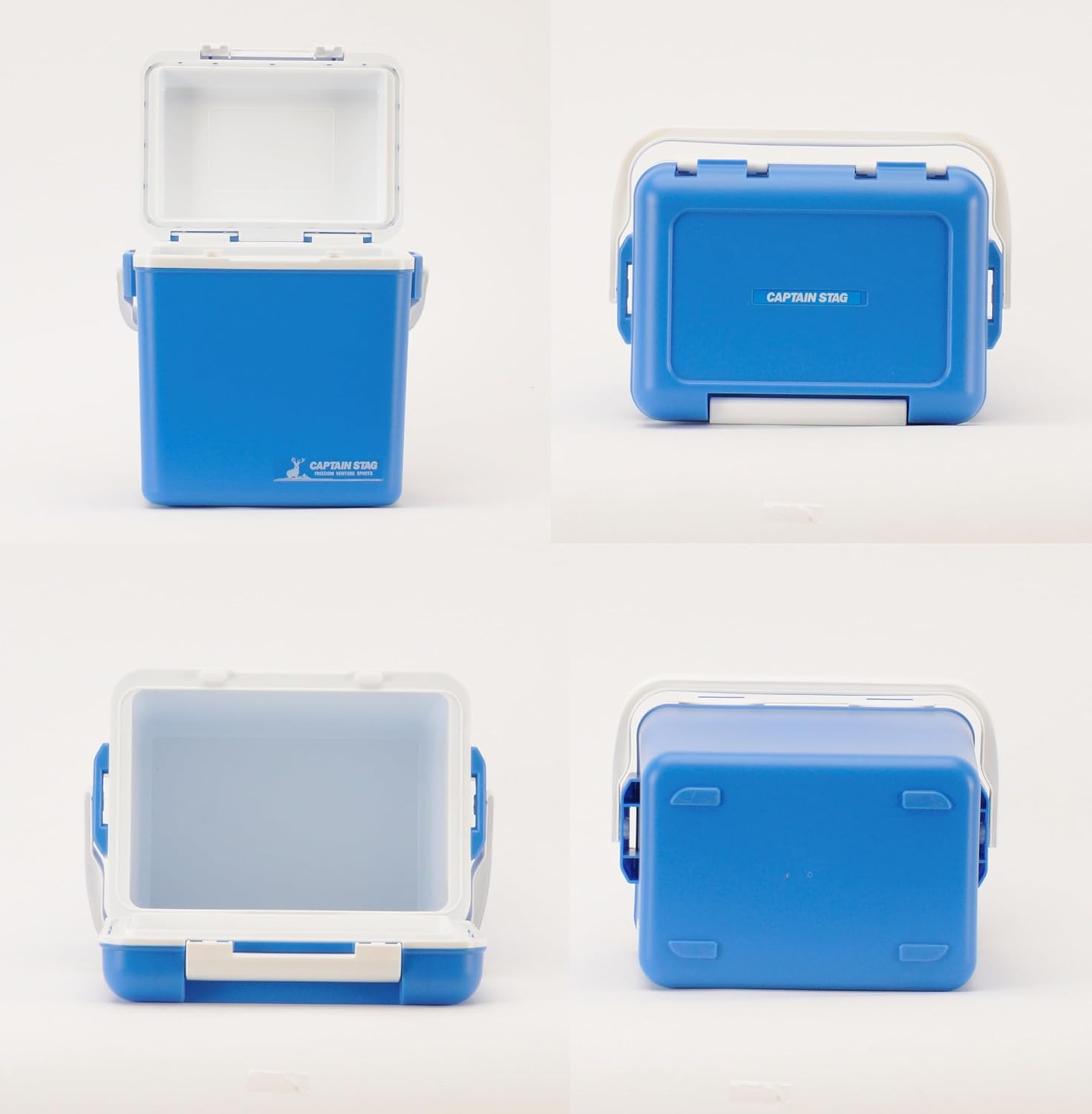 Captain Stag Cooler Box [Cielo Capacity 6.8/12/22/28/33L Blue/Matte Blue] [CS Charmant Capacity 7/14/25/35/45L Beige/Blue Blue/Blue Gray] Made in Japan image number 6