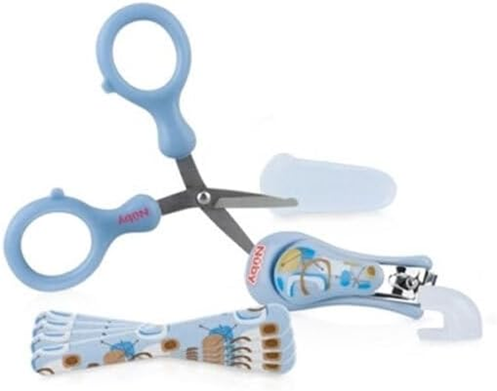 Nuby Nail Care 8 Piece Set, Assorted Colours image number 1