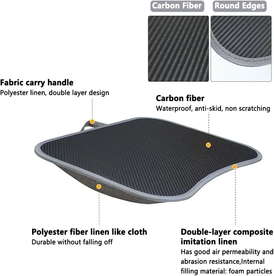 Lap Desk,Portable Lap Desk with Handle,Writing Padded Tray,Laptop Stand,Tablet Computer Desk,Lazy Bed Table,Tablet Stand,For Bed, Sofa, Car,Travel image number 4